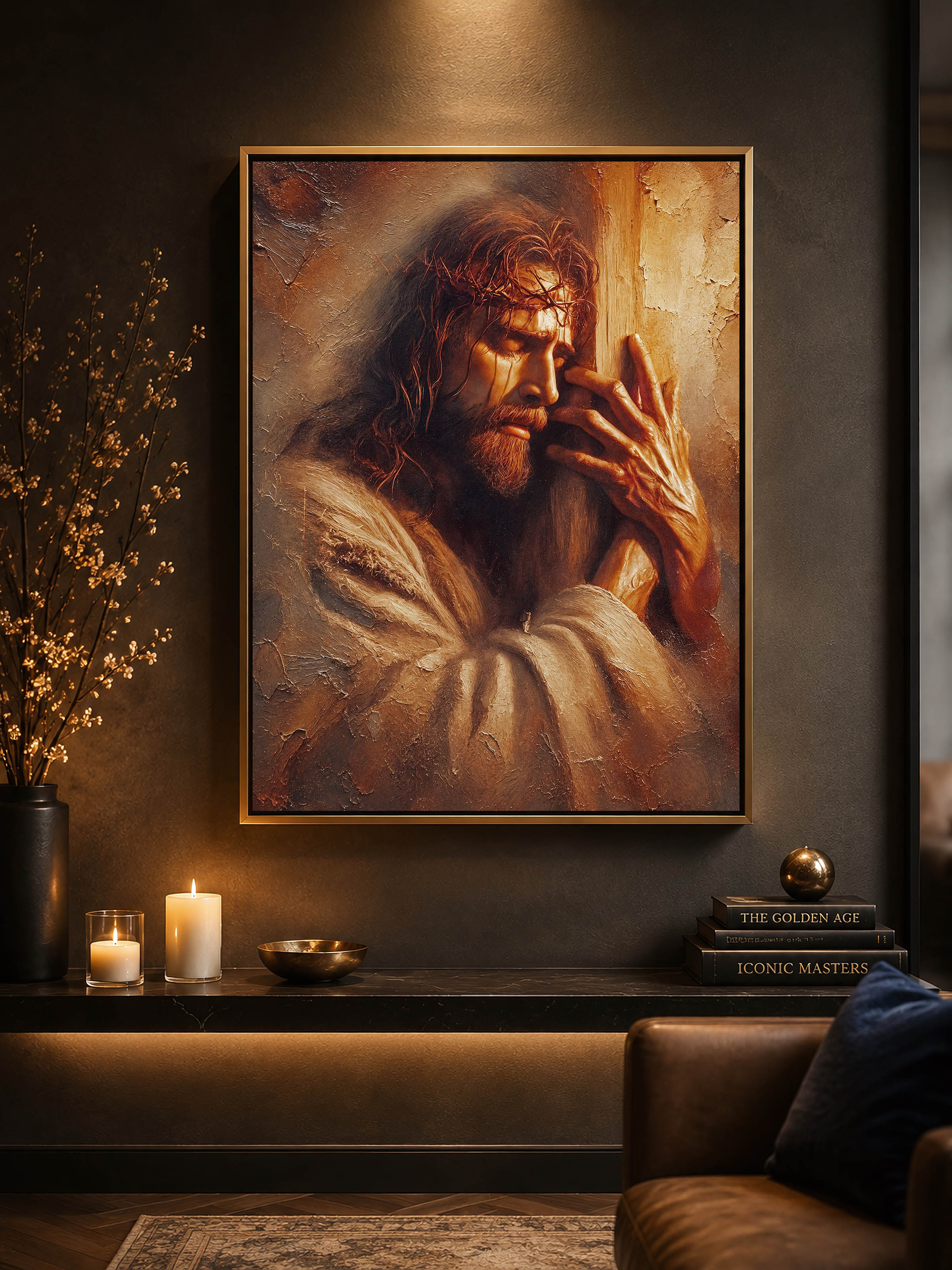 Jesus Embraces The Cross — image 3