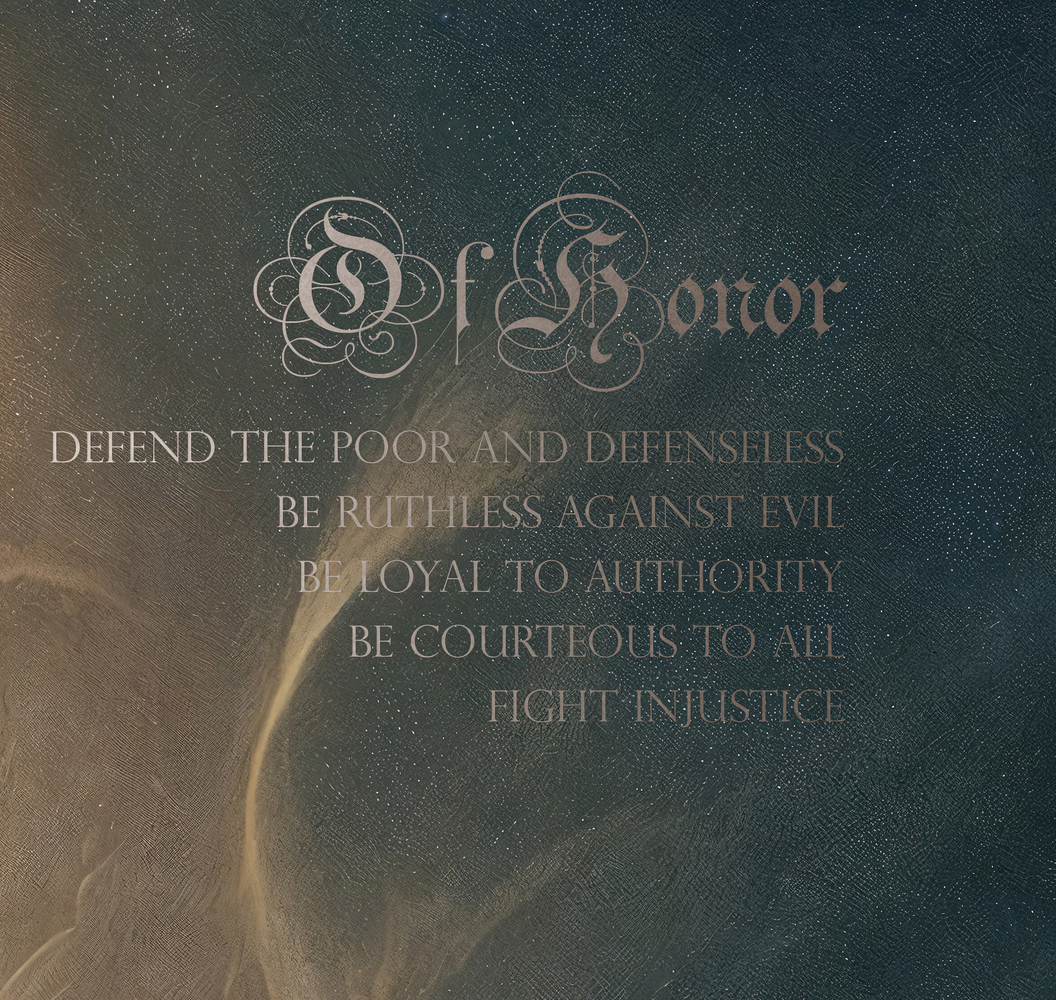 Knights Code of Honor — image 3