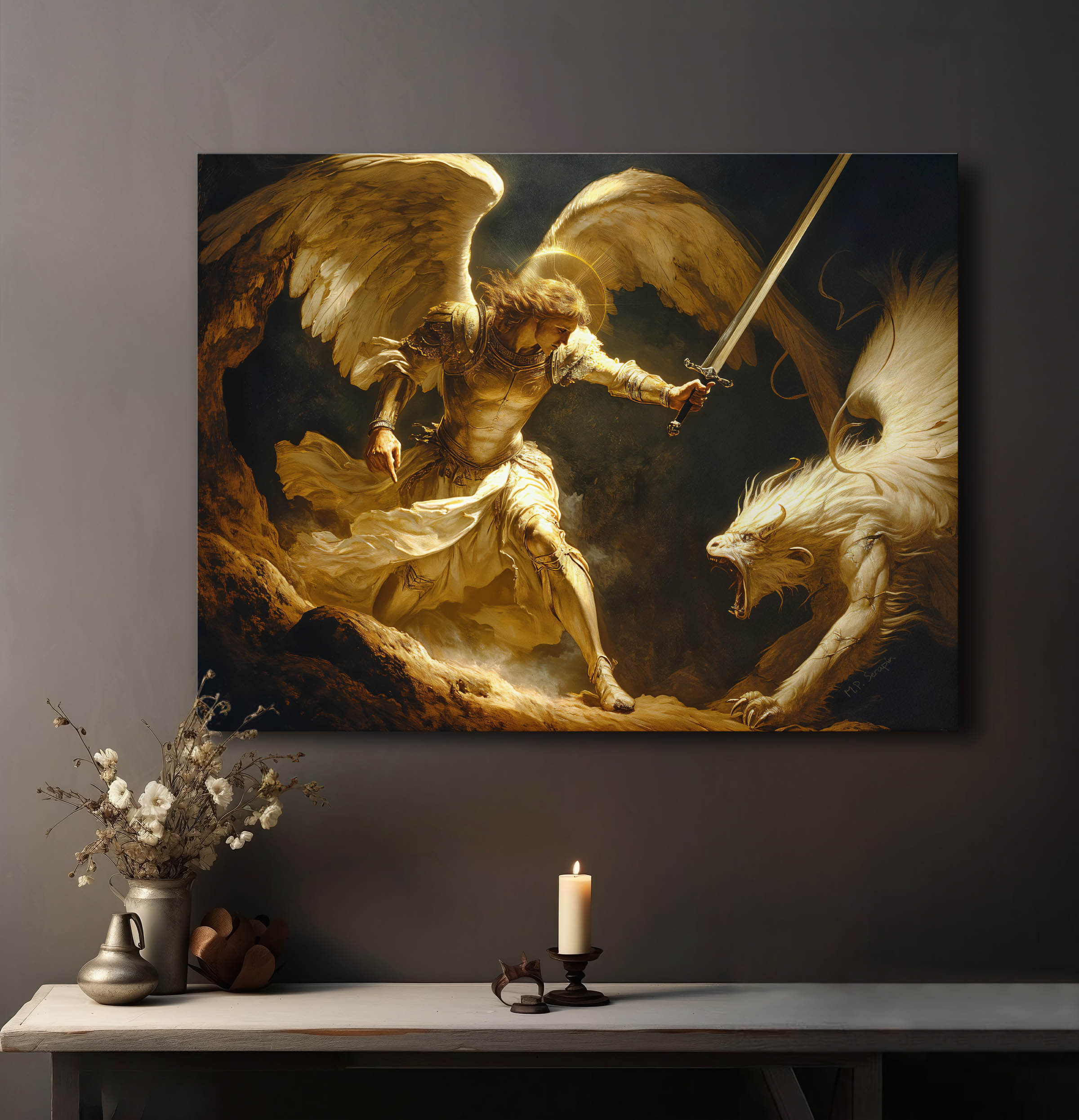Saint Michael the Archangel In Battle — image 2